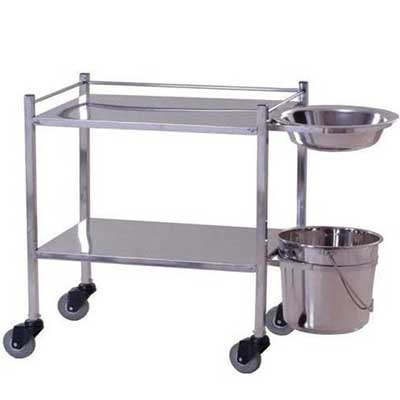 surgical dressing trolley